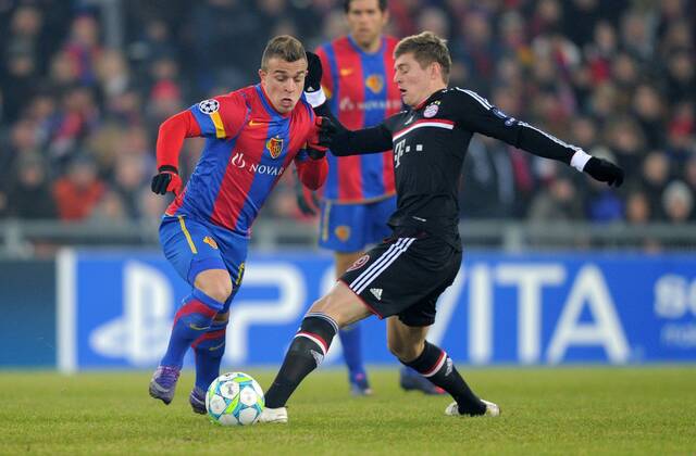 Fußball, Champions League, FC Basel - Bayern München 1:0