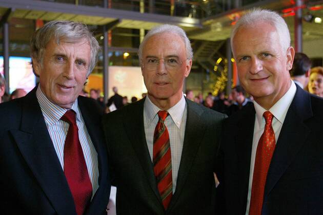 Football, Countdown to the 2006 World Cup, OC President Beckenbauer in Berlin