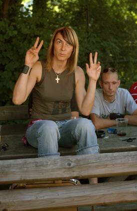 DJane Marusha (GER) als Dozentin beim Vestax DJ Camp