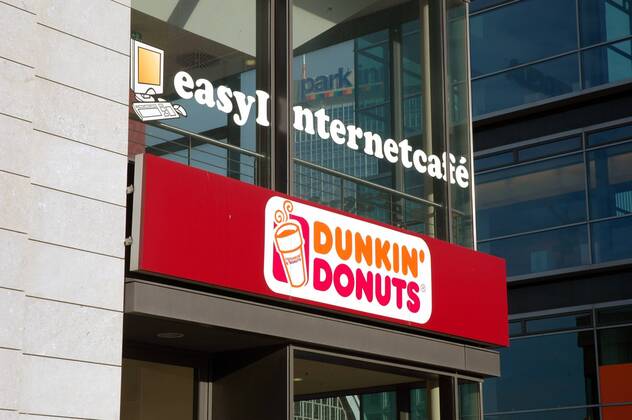 Dunkin Donuts Filiale in Berlin Mitte