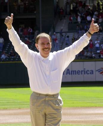 Künstler Peter Max (USA) in St- Louis  (slp2000092101)