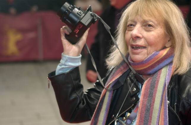 Fotografin Erika Rabau (GER Jurymitglied) während der Premiere zum Film - Yella - anlässlich der 57. Internationalen Filmfestpiele in Berlin