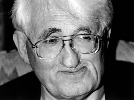 Professor Jürgen Habermas (GER Soziologe)