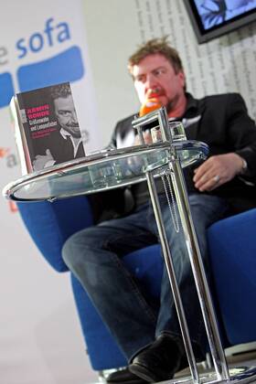 Schauspieler Armin Rohde ( GER ) präsentiert am 18.10.2009 sein Buch Größenwahn und Lampenfieber anläßlich der Frankfurter Buchmesse 2009.