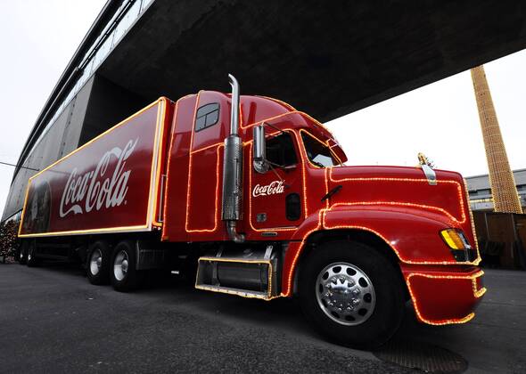 Coca Cola Weihnachts-Truck - 