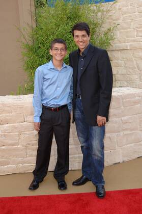 Ralph Macchio and son Daniel THE KARATE KID FILM PREMIERE Los Angeles  Patrick Rideaux PicturePerfect