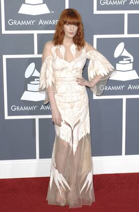 Florence Welch 53RD ANNUAL GRAMMY AWARDS Los Angeles  Patrick Rideaux PicturePerfect