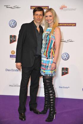 Jette Joop mit ihrem Ehemann Christian Elsen bei der Verleihung vom Musikpreis Echo in Berlin am 24.03.2011 Echo Verleihung 2011 