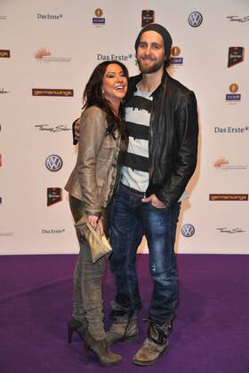 Simone Thomalla mit ihrem Partner Silvio Heinevetter bei der Verleihung vom Musikpreis Echo in Berlin am 24.03.2011 Echo Verleihung 2011 