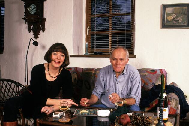 Katrin Sass mit Ehemann Siegfried Kühn 