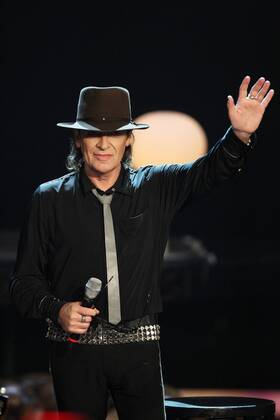 Samstag 05.11.2011, in Leipzig, TV Unterhaltungsshow Wetten, dass...? im ZDF Udo Lindenberg DeFodi031