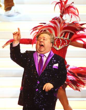 Samstag 05.11.2011, in Leipzig, TV Unterhaltungsshow Wetten, dass...? im ZDF Dirk Bach DeFodi031