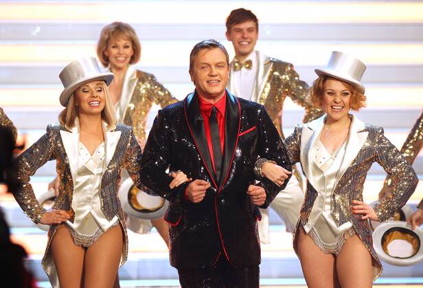 Samstag 05.11.2011, in Leipzig, TV Unterhaltungsshow Wetten, dass...? im ZDF Hape Kerkeling DeFodi031