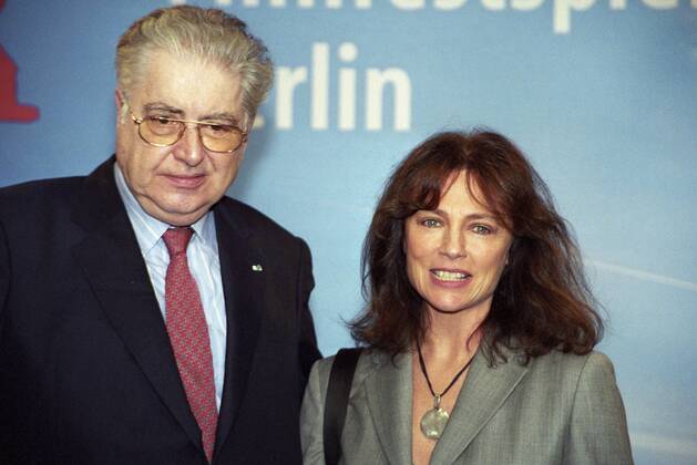Berlinale 2001, 51. Internationale Filmfestspiele Berlin 51st Berlin Film Festival, Tag 12 Moritz de Hadeln, Jacqueline Bisset