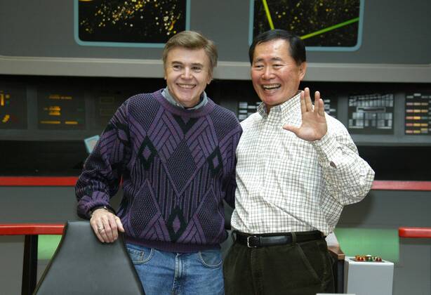 Fed Con XV im Hotel Esperanto, Fulda Walter Koenig, George Takei