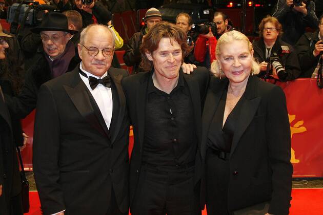 Berlinale 2007, 57. Internationale Filmfestspiele Berlin 57th Berlin International Film Festival, Tag 6. Premiere von The Walker Paul Schrader, Willem Dafoe, Lauren Bacall
