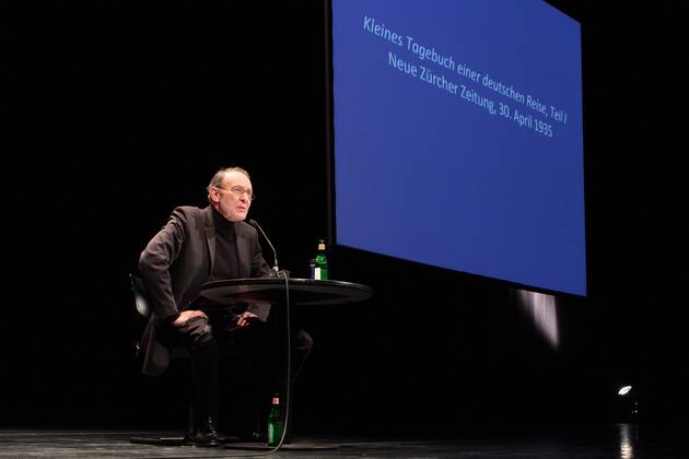Michael Mendl liest Berlin-Texte von Max Frisch in der AdK