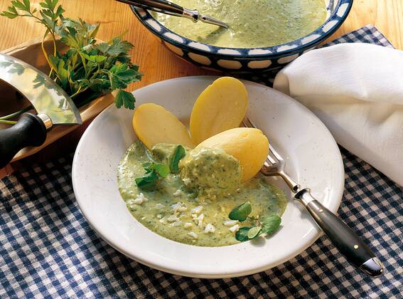  Frankfurter Grüne Sauce, Deutschland, Rezept gegen Gebühr erhältlich iblgvi02146073