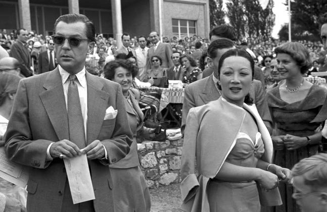 1. Internationale Filmfestspiele Berlin 1st Berlin Film Festival (Berlinale), 06.-17. Juni 1951 Viktor de Kowa, Michi Tanaka