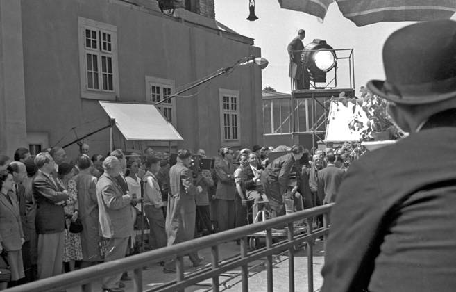 1. Internationale Filmfestspiele Berlin 1st Berlin Film Festival (Berlinale), 06.-17. Juni 1951 Dreharbeiten
