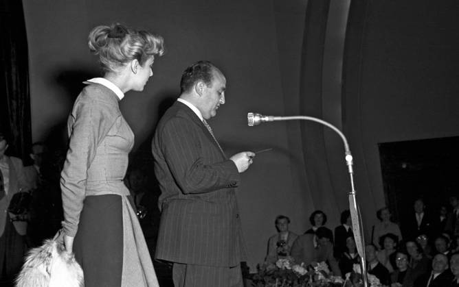 1. Internationale Filmfestspiele Berlin 1st Berlin Film Festival (Berlinale), 06.-17. Juni 1951 France Roche, Bernard Blier