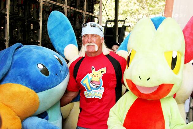 Aug. 8, 2006 - New York, New York, U.S. - K49258JBB.HULK HOGAN AT POKEMON 10TH ANNIVERSARY CHAMPIONSHIP PLAYOFF EVENT AT BRYANT PARK, NEW YORK New York. .08-08-2006. - 2006. New York U.S.  - ZUMAba9