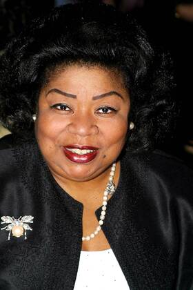 Apr. 25, 2003 - New York, New York, U.S. - K30233RM SD0425.METROPOLITAN OPERA GUILD.68TH ANNUAL MEMBERSHIP LUNCHEON.WALDORF-ASTORIA, NEW YORK New York. 2003.MARTINA ARROYO New York U.S.  - ZUMAmk1