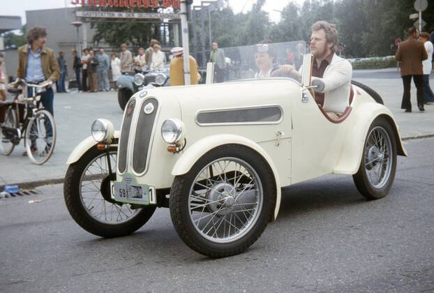 Oldtimer GER, Berlin,ca 1979, Oldtimer Parade, BMW