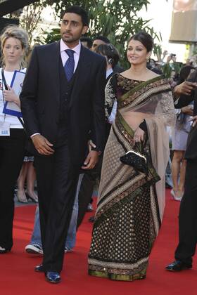 Weltpremiere von Raavan im BFI on the South Bank, London Abhishek Bachchan, Aishwarya Rai Bachchan