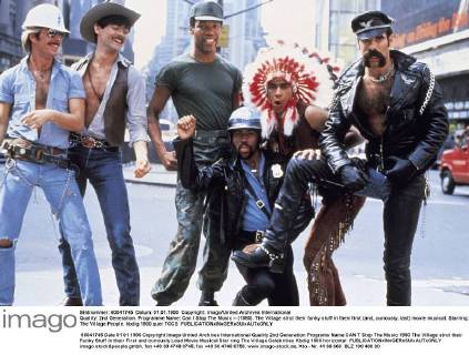Quality: 2nd Generation. Programme Name: Can t Stop The Music -- (1980). The Village People strut their funky stuff in their first (and, curiously, last) movie musical. Starring: The Village People. UnitedArchives00845791 