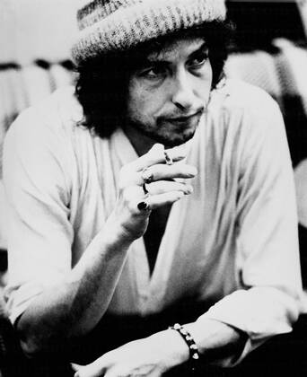 1970s photo: American folk singer, Bob Dylan. Born Albert Zimmermann on May 24th 1941. - Aufnahmedatum geschätzt -  UnitedArchives00956507
