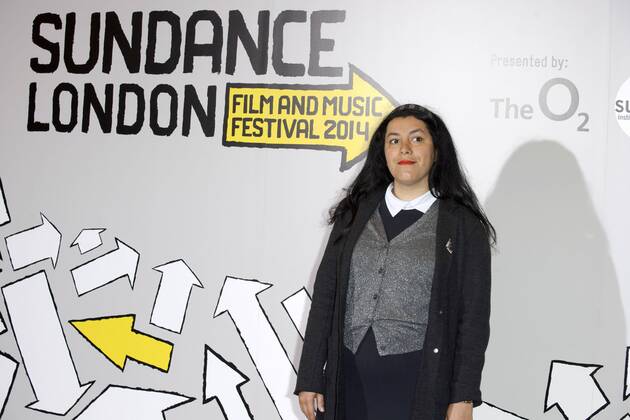 Marjane Satrapi beim Launch Photocall vom Sundance London Festival 2014 im Langham Hotel. London, 24.04.2014 Marjane Satrapi 