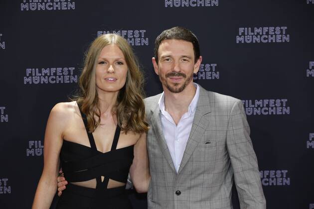 Oliver Berben mit Freundin Katrin Kraus Filmfesteröffnung 2014 Hotel Bayerischer Hof München 27.06.2014