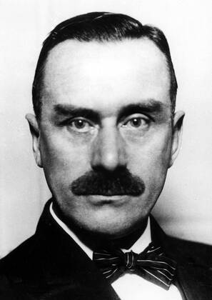 Jan 01, 1930 - Berlin, Germany - German novelist and critic, one of the most important figures in early 20th-century literature, THOMAS MANN whose novels explore the relationship between the exceptional individual and his or her environment. Mann was influenced by two German philosophers, Arthur Schopenhauer and Friedrich Nietzsche, although he rejected the ideas of the latter. His early novels - Buddenbrooks, Death in Venice, and The Magic Mountain - earned him the Nobel Prize for Literature in 1929. Berlin Germany  - ZUMAk09