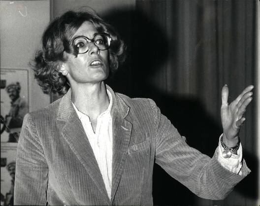 Apr. 04, 1978 - VANESSA UNREPENTANT: Vanessa Redgrave was unrepentant after the uproar she created at the Academy Award, presentations, with her political speech on Monday night. She arrived in London today to start work on her next film, YANKS, in which she plays the part of a middle class Northern housewife and mother who falls in love with a U.S. serviceman, played by William Devane, during the war. PHOTO SHOWS Oscar winner (best actress) Vanessa Redgrave who arrived in London today.  - ZUMAk09