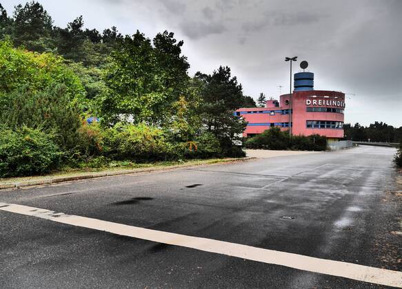 Berlin Zehlendorf, ehemaliger Grenzübergang Dreilinden Drewitz an der AVUS Dreilinden Berlin