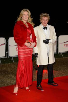 . 10 12 2014. London, United Kingdom. Penny Lancaster and Rod Stewart attend the Night of Heroes: The Sun Military Awards. National Maritime Museum.  xChrisxJosephx xi-Imagesx IIM-3711-0017