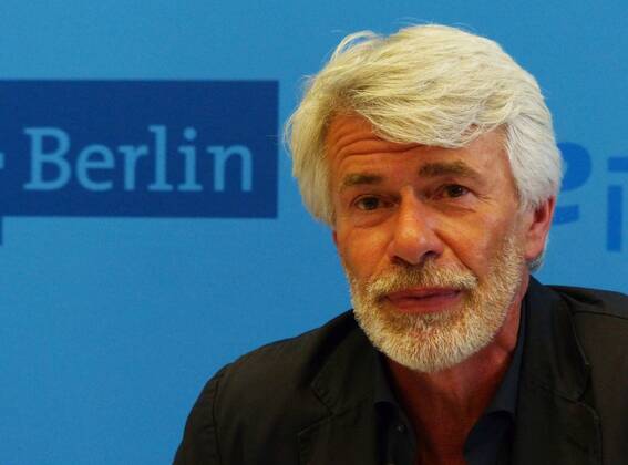 PK Vorstellung des neuen Intendanten der Berliner Volksbühne, Berlin 24.04.2015, Chris Dercon,