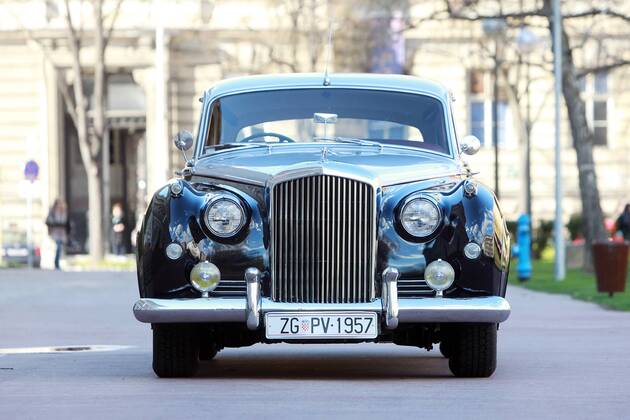 1957 Bentley S1 31.03.2015., Zagreb, Croatia - 1957 Bentley S1.  GoranxJakus PIXSELL