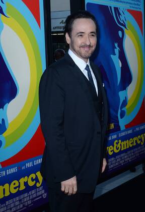 Cast member John Cusack attends the premiere of the biographical motion picture drama Love & Mercy at the Academy of Motion Picture Arts & Sciences (AMPAS) in Beverly Hills, California on June 2, 2015. Storyline: In the 1960s, Beach Boys leader Brian Wilson struggles with emerging psychosis as he attempts to craft his avant-garde pop masterpiece. In the 1980s, he is a broken, confused man under the 24-hour watch of shady therapist Dr. Eugene Landy.  LAP2015060247 JIMxRUYMEN