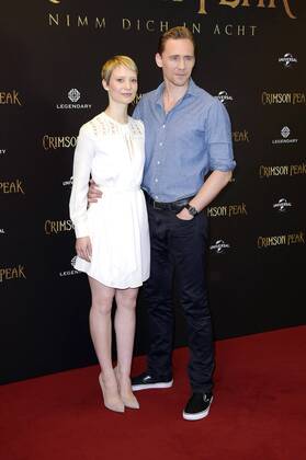 Mia Wasikowska und Tom Hiddleston bei Photocall zu Crimson Peak im Regent Hotel. Berlin, 30.09.2015 Foto:xFredericx xFuturexImage