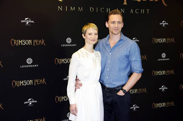 Mia Wasikowska und Tom Hiddleston bei Photocall zu Crimson Peak im Regent Hotel. Berlin, 30.09.2015 Foto:xFredericx xFuturexImage