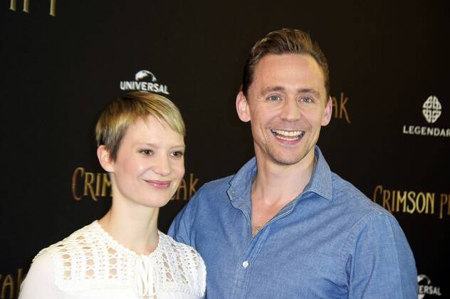Mia Wasikowska und Tom Hiddleston bei Photocall zu Crimson Peak im Regent Hotel. Berlin, 30.09.2015 Foto:xFredericx xFuturexImage