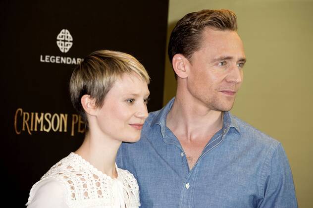 Mia Wasikowska und Tom Hiddleston bei Photocall zu Crimson Peak im Regent Hotel. Berlin, 30.09.2015 Foto:xFredericx xFuturexImage
