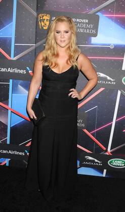 Oct. 30, 2015 - Beverly Hills, California, United States - Oct 30, 2015 - Los Angeles California USA - Actress Amy Schumer at the 2015 Jaguar Land Rover British Academy Britannia Awards - BAFTA, Los Angeles Premiere held at the Beverly Hilton Hotel. Beverly Hills United States - ZUMAf05_