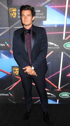 Oct. 30, 2015 - Beverly Hills, California, United States - Oct 30, 2015 - Los Angeles California USA - Actror ORLANDO BLOOM at the 2015 Jaguar Land Rover British Academy Britannia Awards - BAFTA, Los Angeles Premiere held at the Beverly Hilton Hotel. Beverly Hills United States - ZUMAf05_