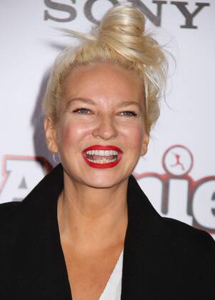 Dec. 7, 2014 - New York, New York, U.S. - Singer SIA attends the world premiere of Annie held at the Ziegfeld Theater. - ZUMAk03