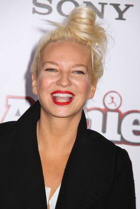 Dec. 7, 2014 - New York, New York, U.S. - Singer SIA attends the world premiere of Annie held at the Ziegfeld Theater. - ZUMAk03