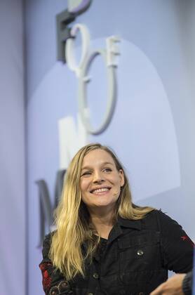 Judith HOLOFERNES, Deutschland, Musikerin, Sängerin, Saengerin, am 14.10.2015 Frankfurter Buchmesse 2015 vom 14.10 - 18.10.2015 in Frankfurt am Main Deutschland.