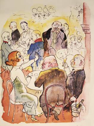 Dec. 17, 2014 - George Grosz, painting, Germany, 1920 s, historical, - ZUMAg14
